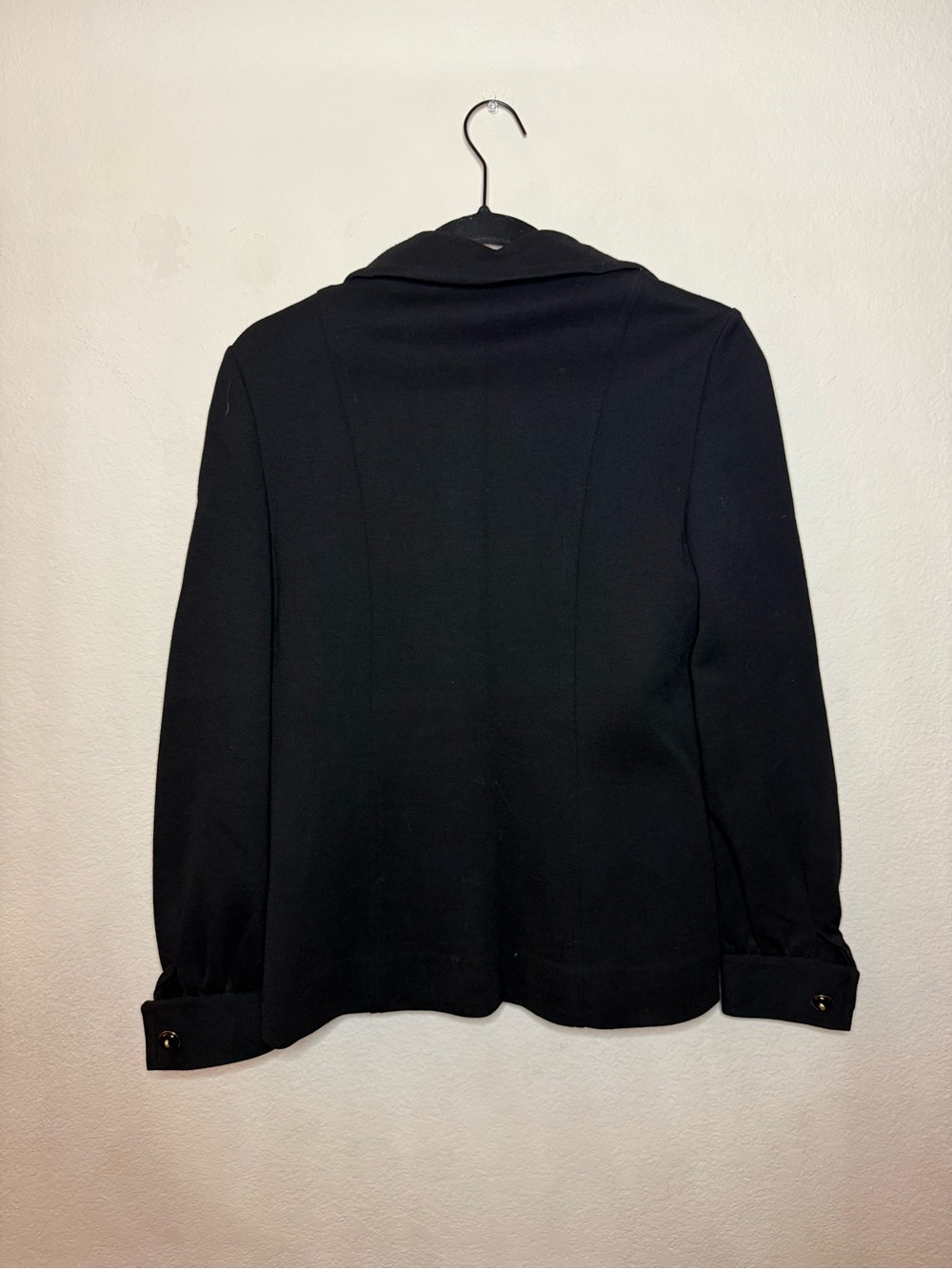 Wool Button Up Jacket - Picture 2 of 3